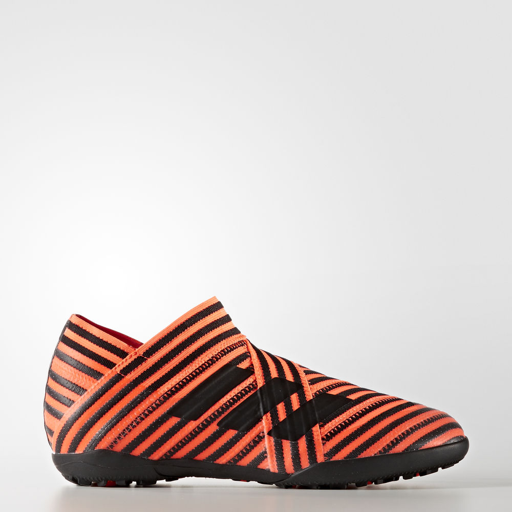 Adidas Nemeziz Tango 17+ Turf - ποδοσφαιρικα παπουτσια για αγορια - Πορτοκαλι/Μαυρα,Μέγεθος: EU 27 –